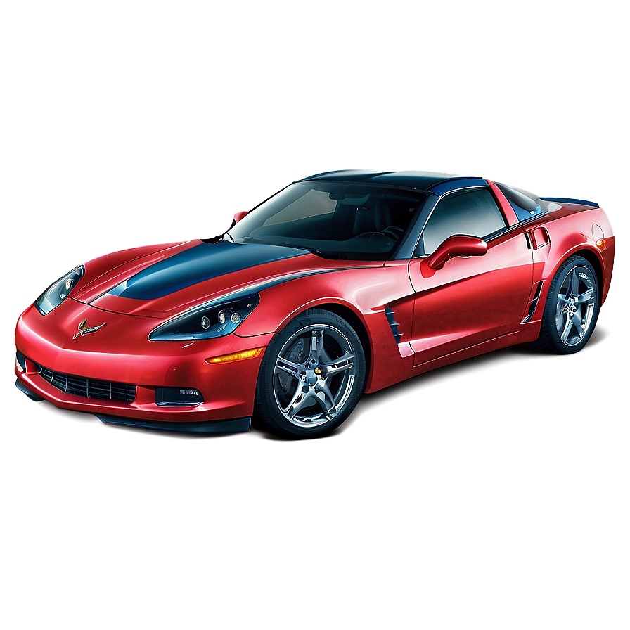 Electric Blue Corvette Png Oxy76 PNG