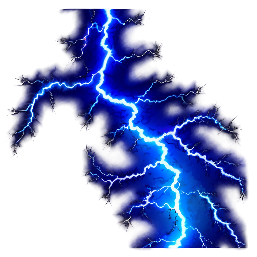 Download Electric Blue Lightning Bolt Png Xwe33 | Wallpapers.com