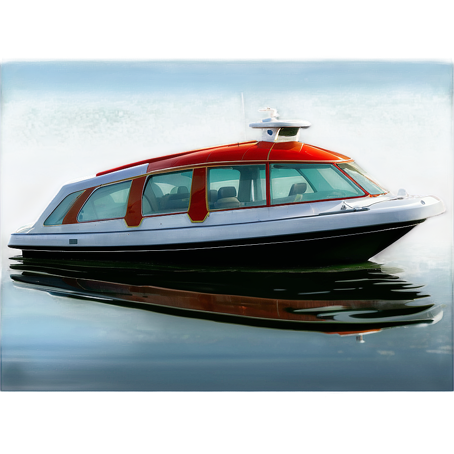 Electric Boat Png 06202024 PNG