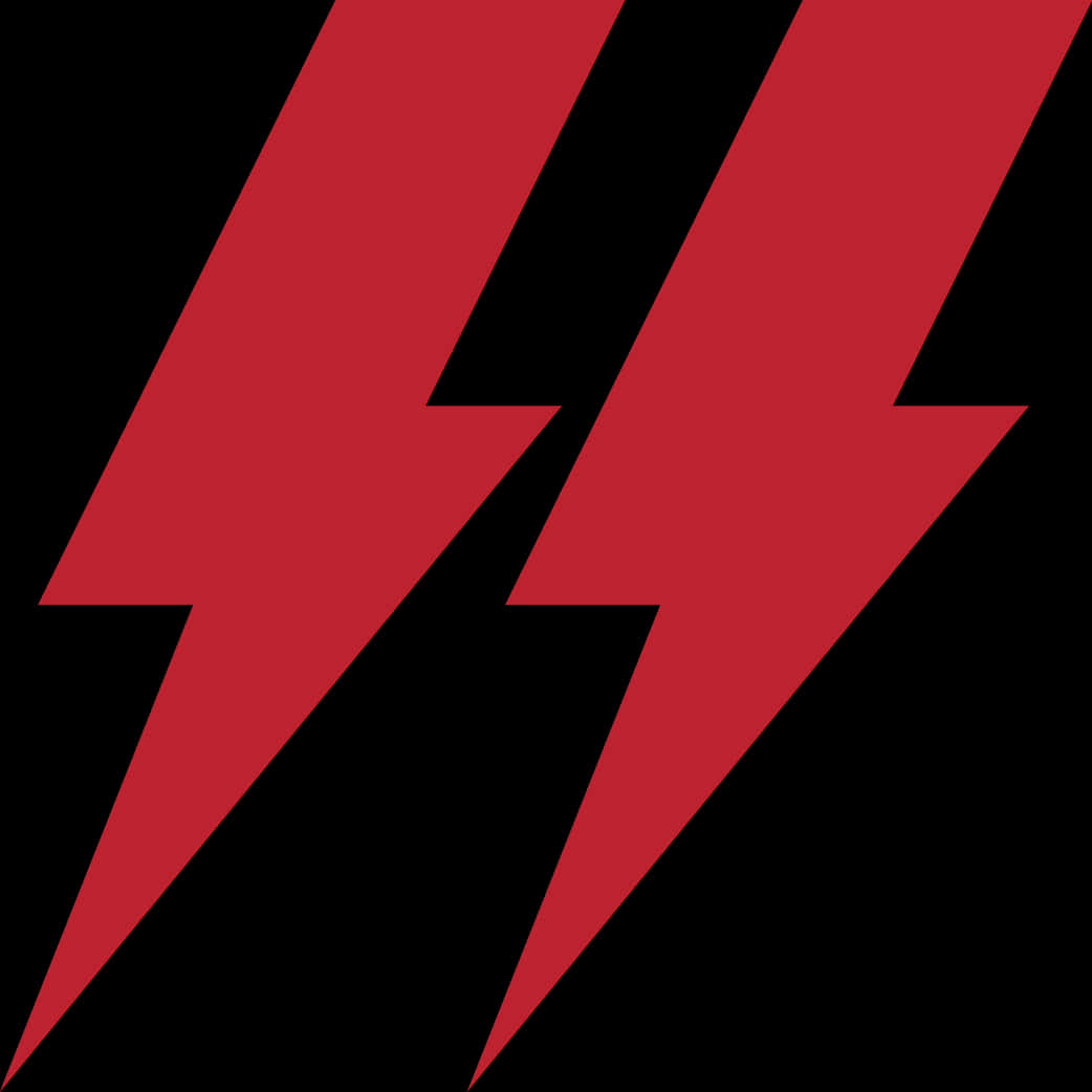 Electric_ Bolt_ Symbol_ Red_on_ Black PNG