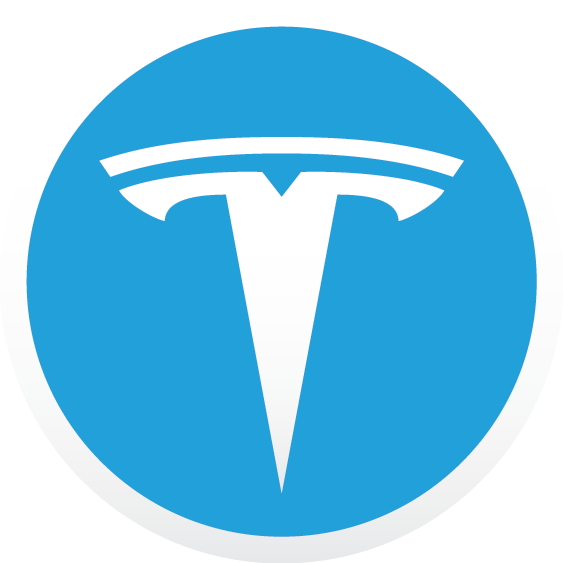 Electric Car Brand Circle Logo PNG