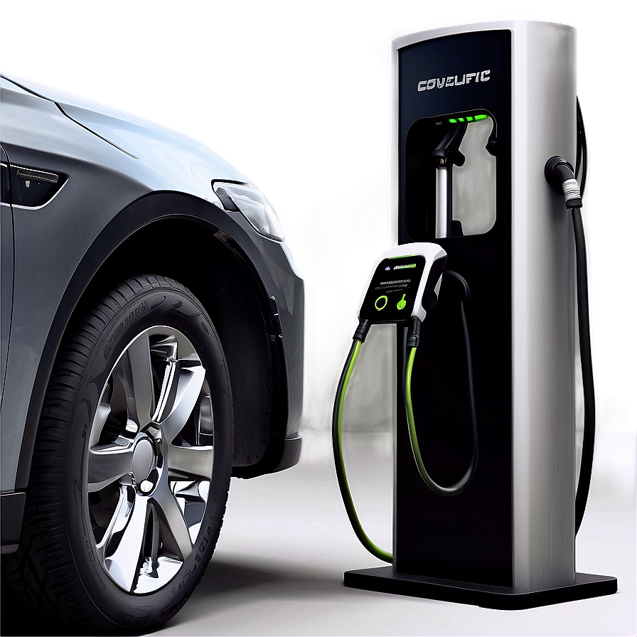 Download Electric Car Charging Station Png Oxh | Wallpapers.com