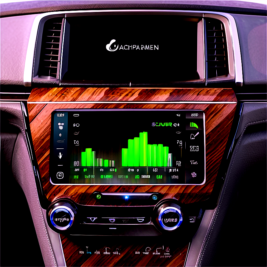 Electric Car Infotainment System Png 06262024 PNG