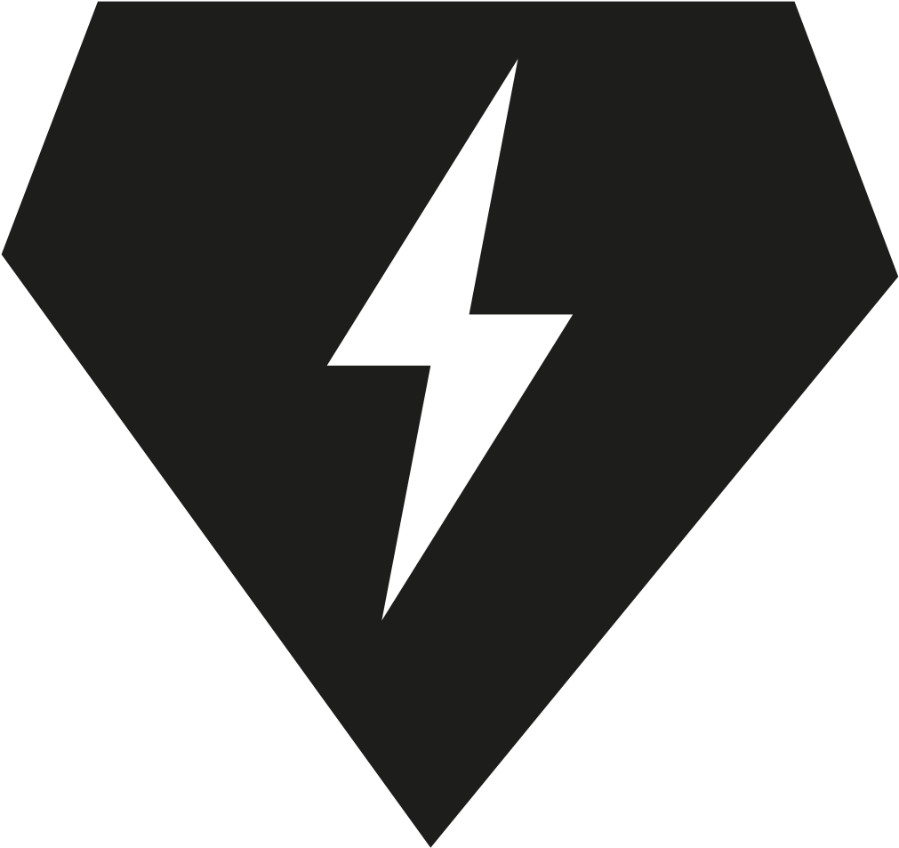 Electric Charge Symbol Graphic PNG