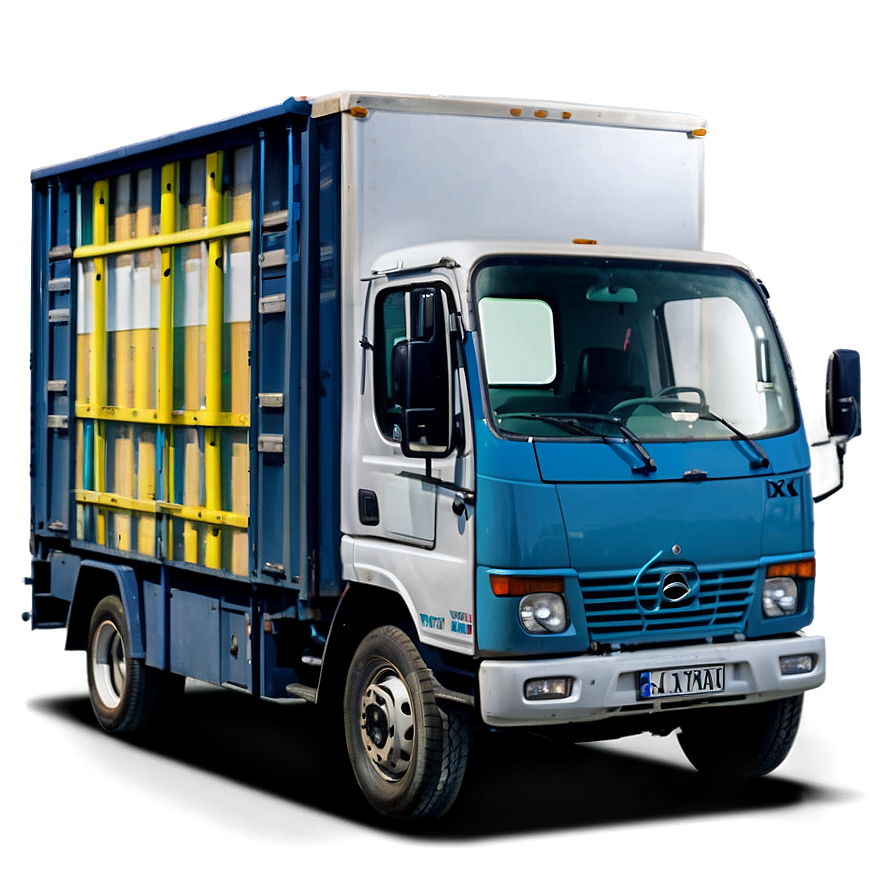 Electric Delivery Truck Png Dwt PNG