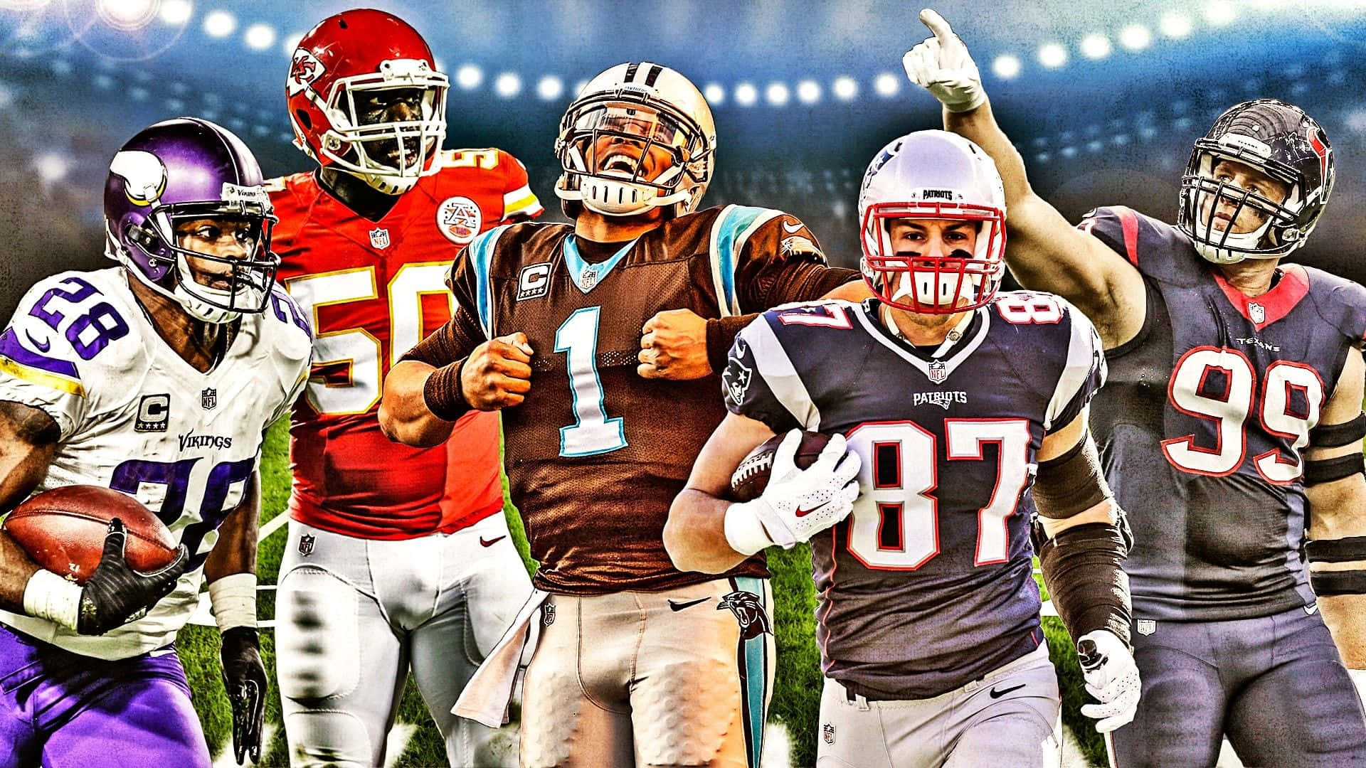 Electric Energy At Nfl Playoffs Wallpaper