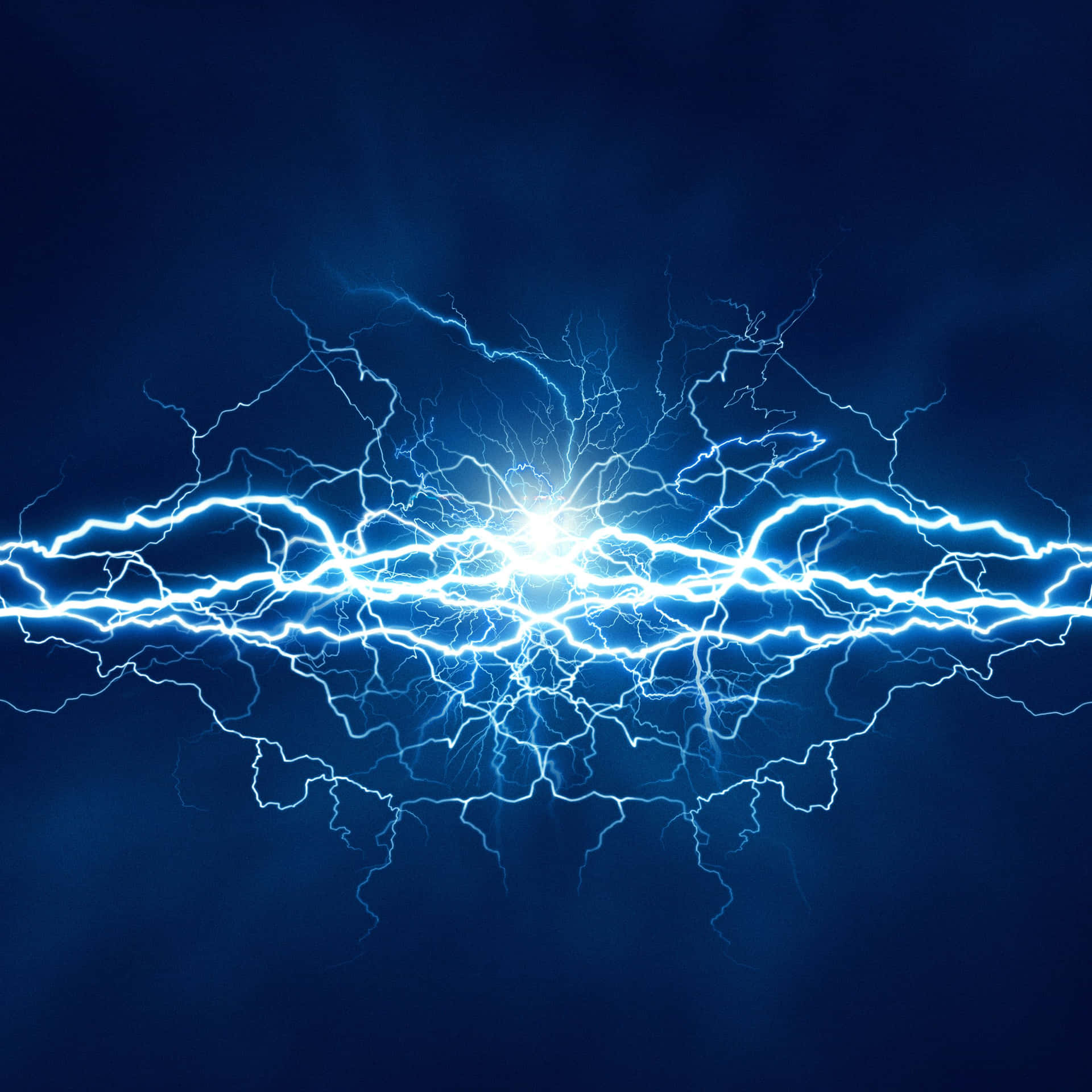 Electric Energy Sparks Wallpaper