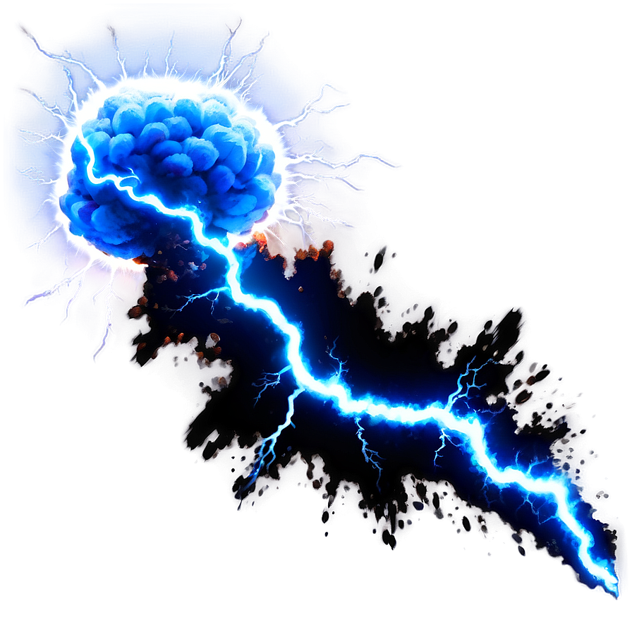 Electric Explosion Png Deo PNG