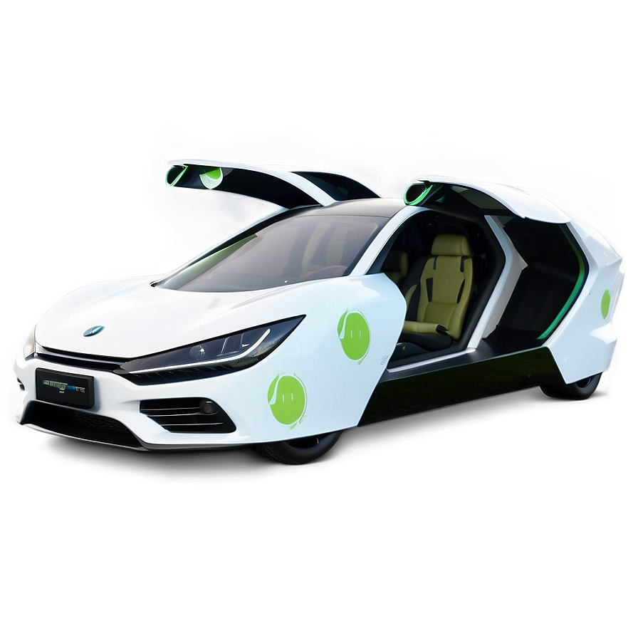 Electric Flying Car Png 06202024 PNG