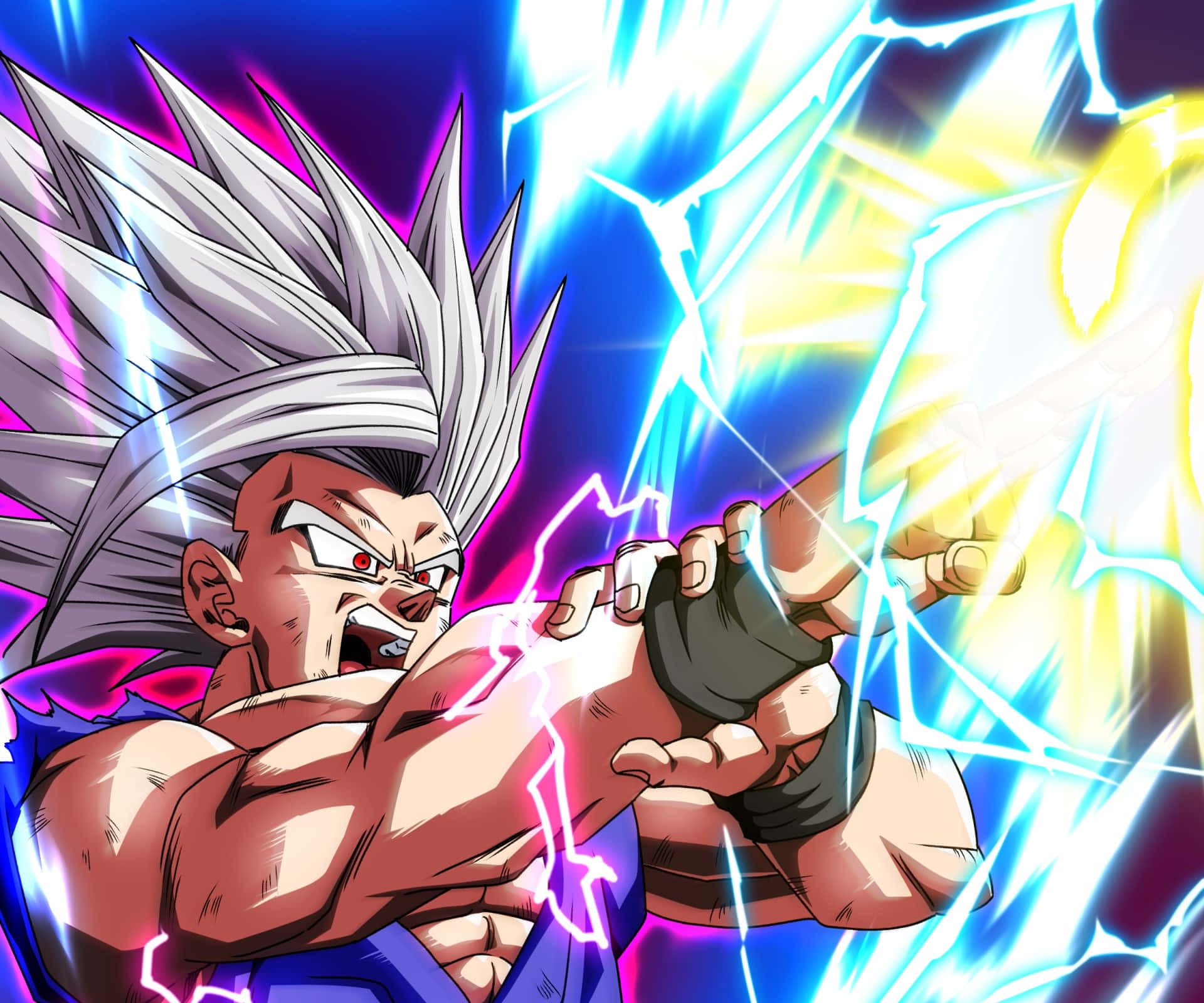 Electric_ Fury_ Gohan_ Profile_ Picture Wallpaper