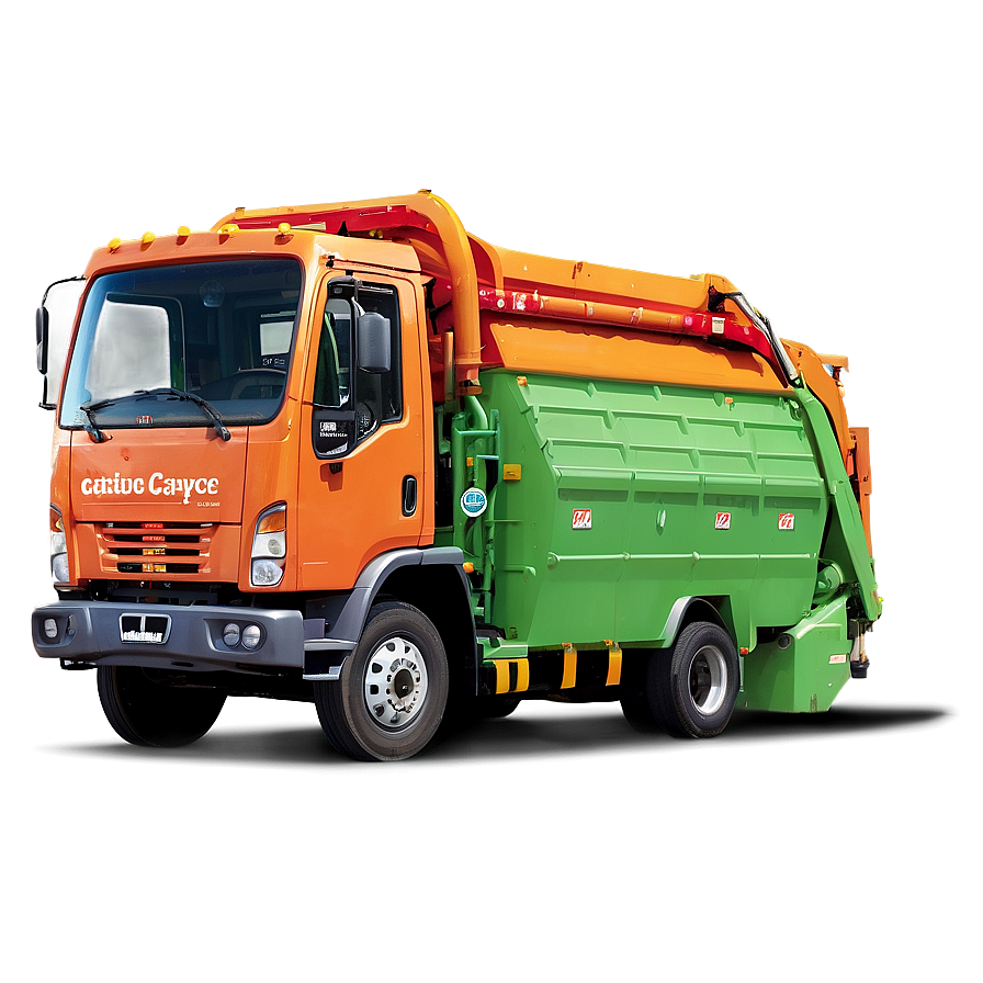 Electric Garbage Truck Png 06202024 PNG