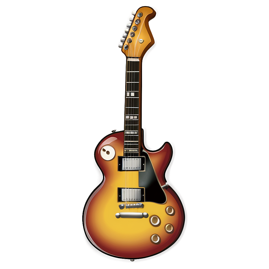 Electric Guitar Emoji Png Fbf60 PNG