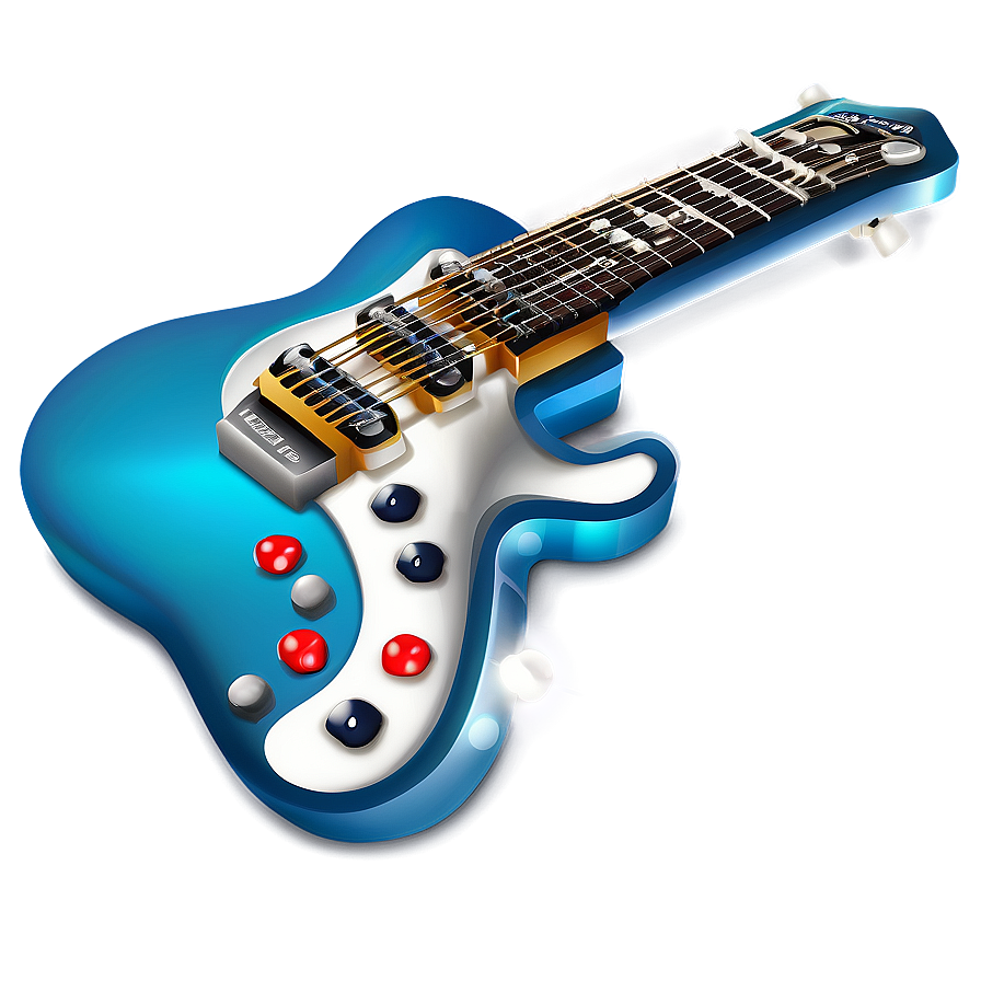 Electric Guitar Emoji Png Hlp59 PNG