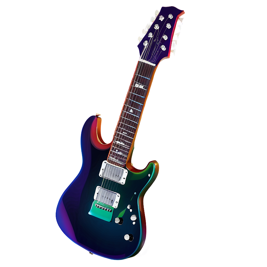 Electric Guitar In Action Png Mlv PNG