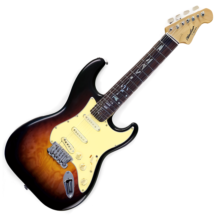 Electric Guitar In Space Png Rev PNG