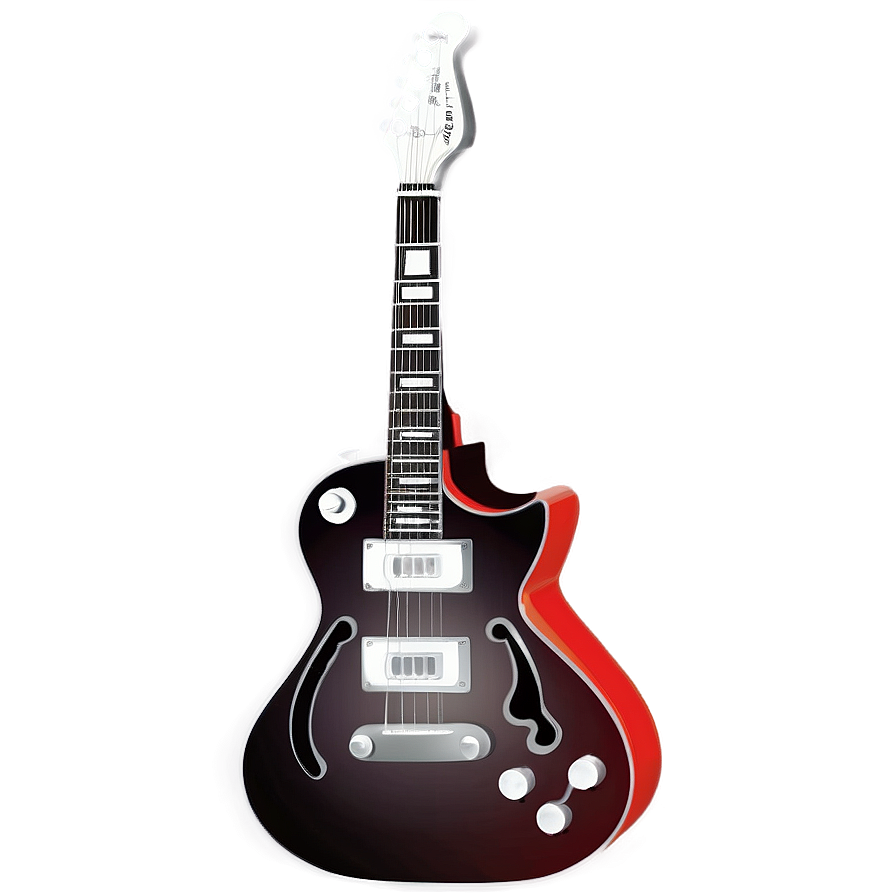 Electric Guitar Outline Png Cty8 PNG