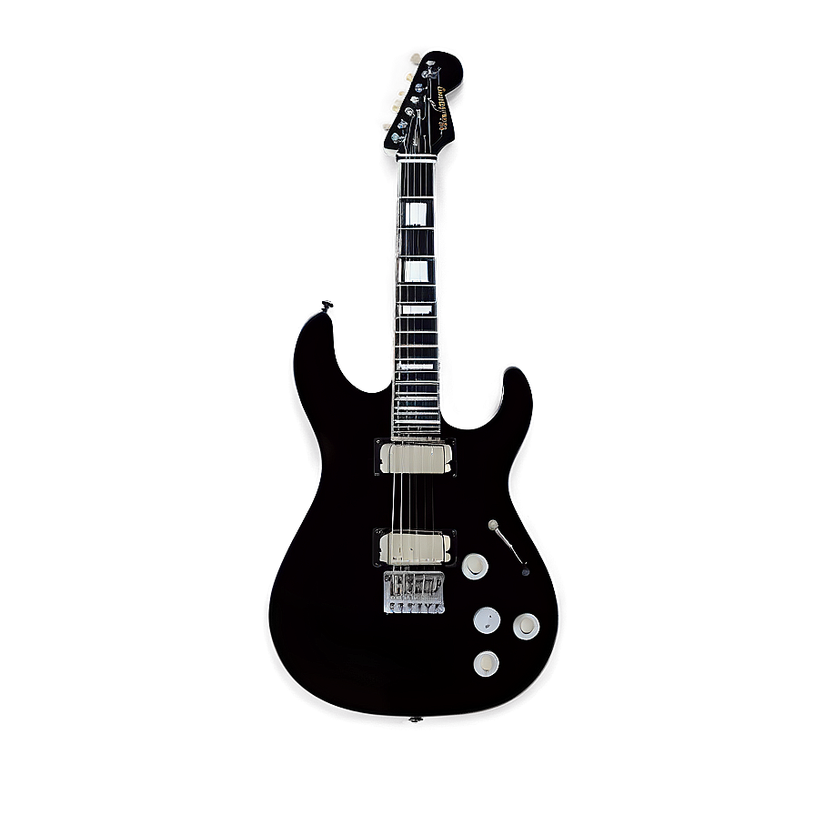 Electric Guitar Outline Png Wqo PNG