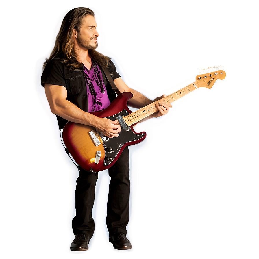 Electric Guitar Solo Png 05252024 PNG