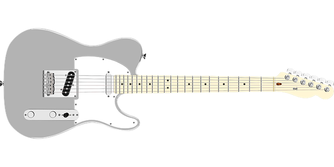Electric Guitar Telecaster Style PNG