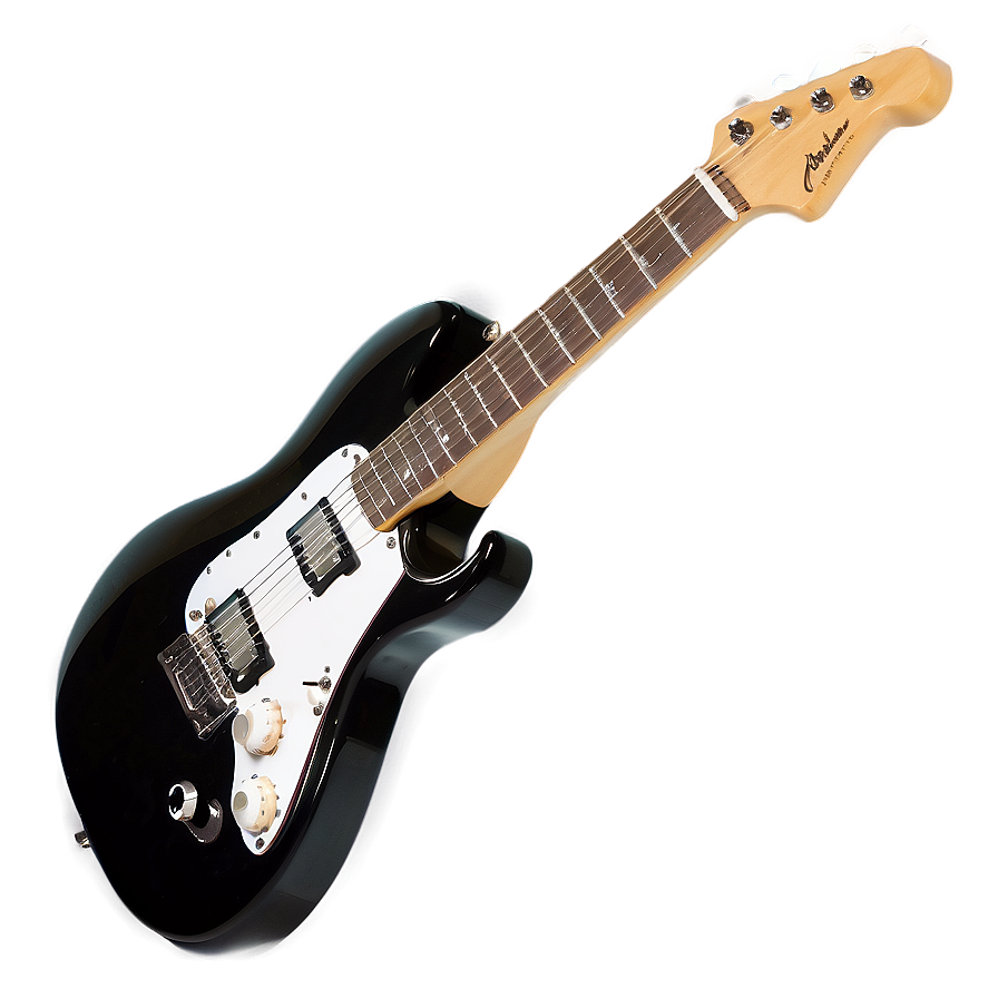 Electric Guitar With Headphones Png 91 PNG
