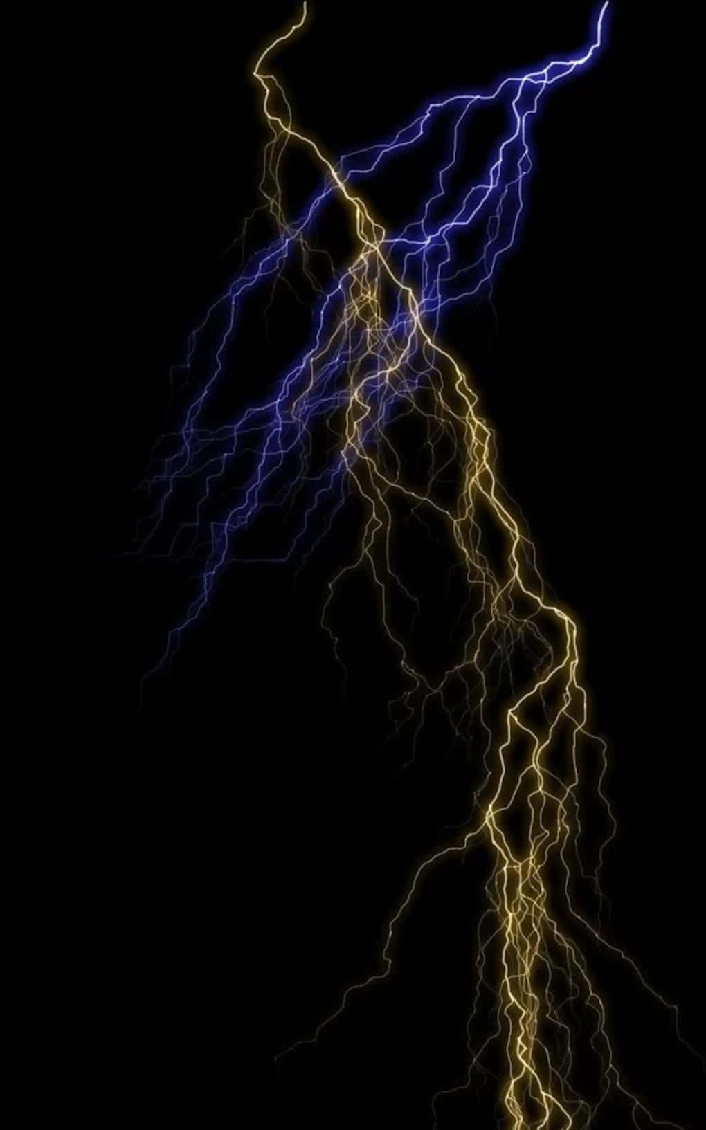 Electric Lightning Clash Wallpaper