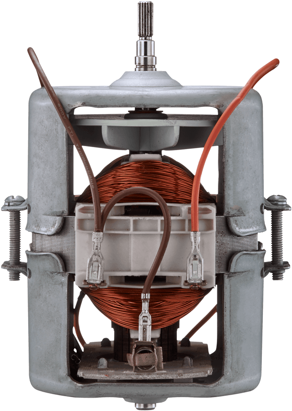 Electric Motor Cutaway View PNG