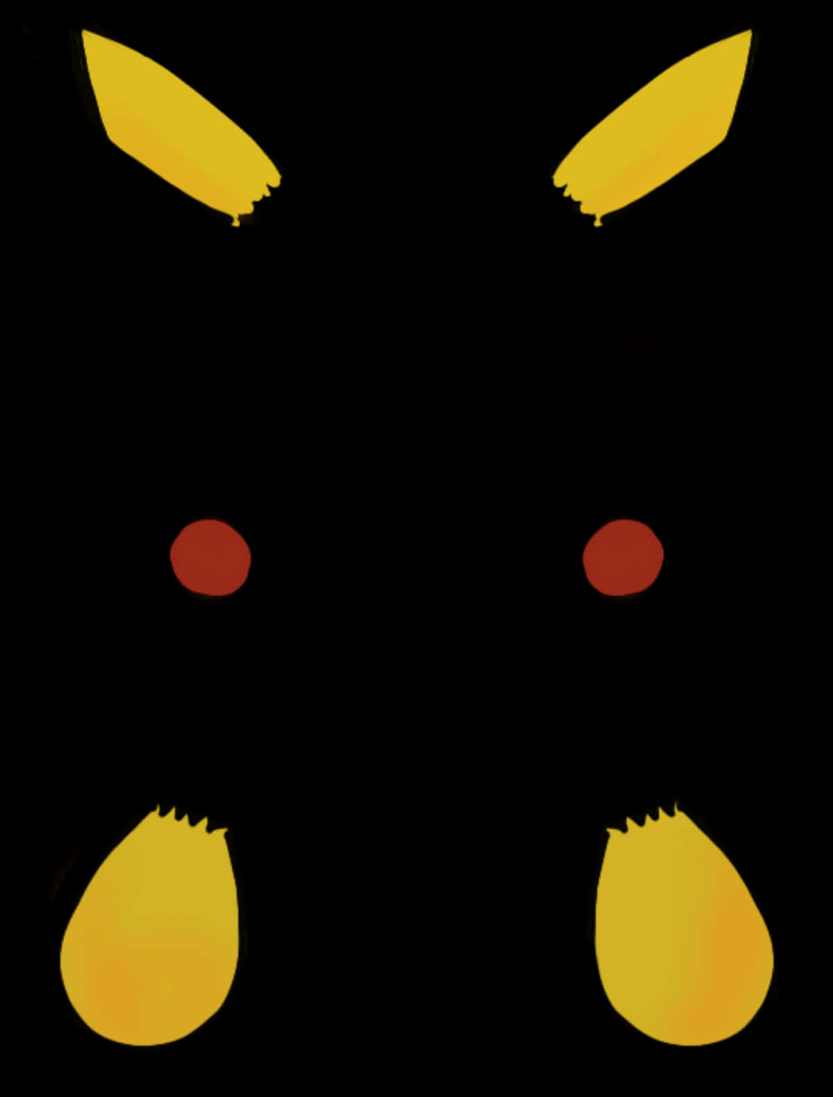 Electric Mouse Silhouette PNG
