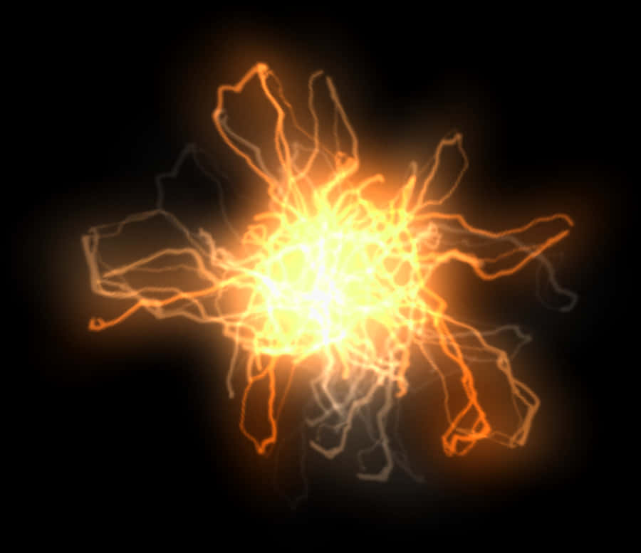 Electric Plasma Explosion PNG