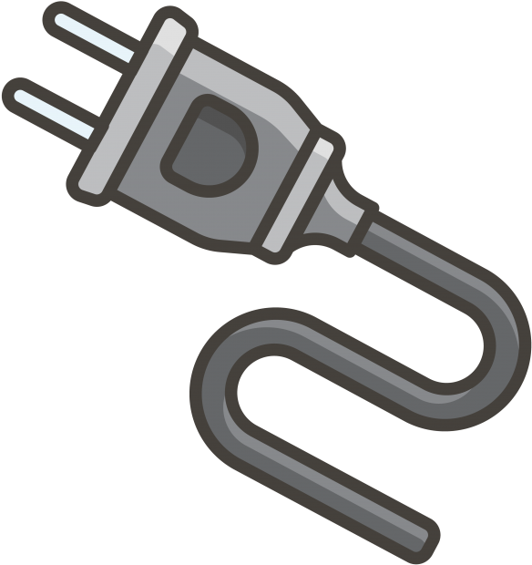 Electric Plug Graphic PNG