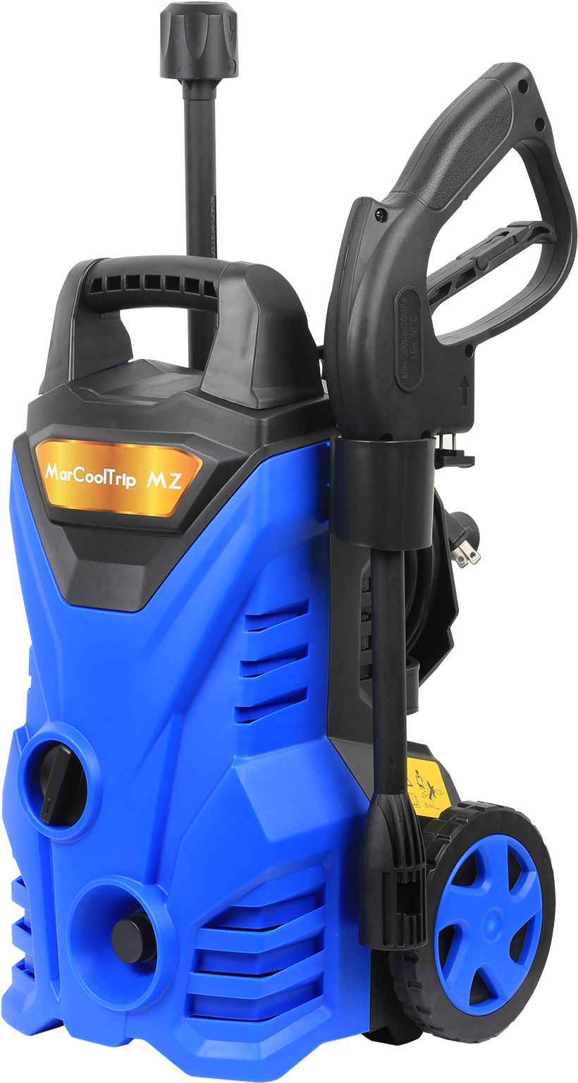 Electric Pressure Washer Blue PNG