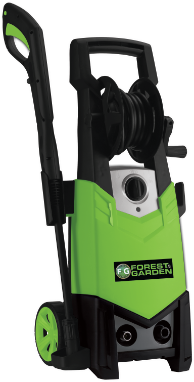 Electric Pressure Washer Forest Garden Brand PNG