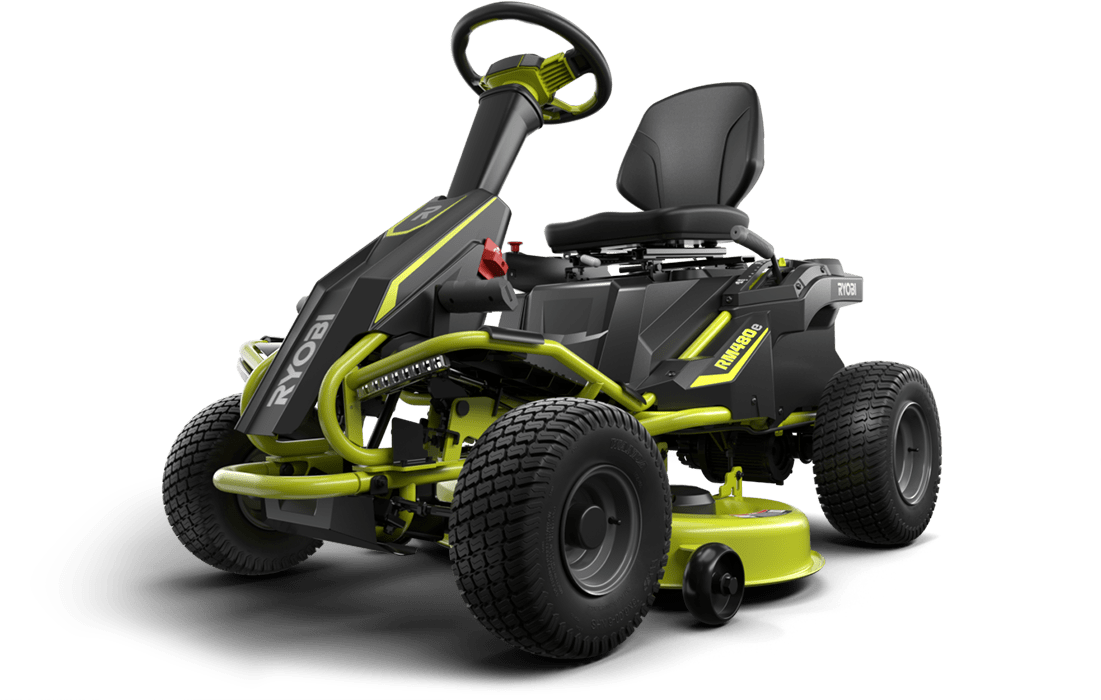 Download Electric Riding Lawn Mower | Wallpapers.com