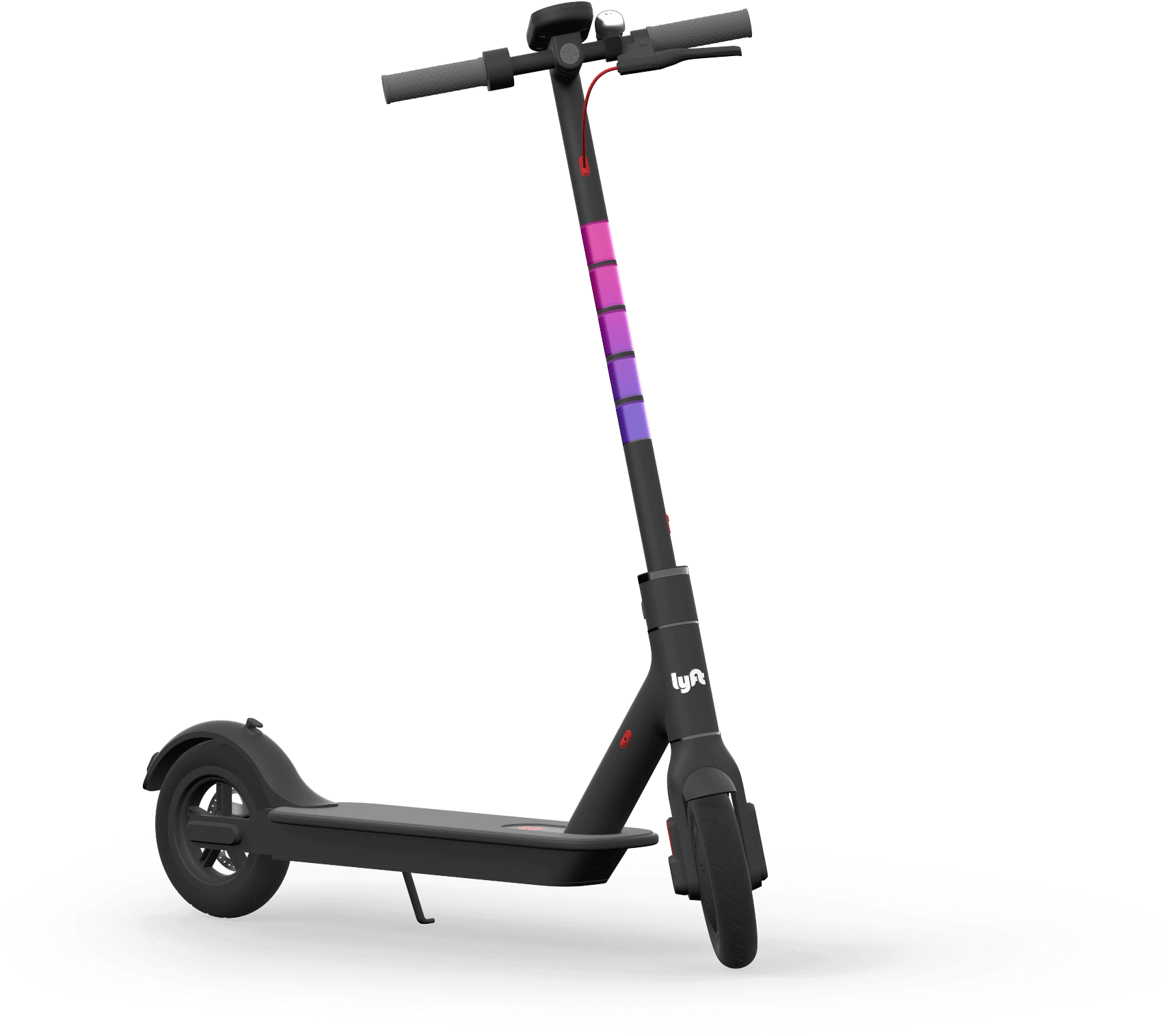 Electric Scooter Profile View PNG