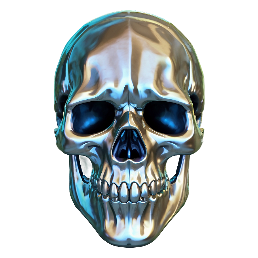 Electric Skull Face Visual Png Bar PNG