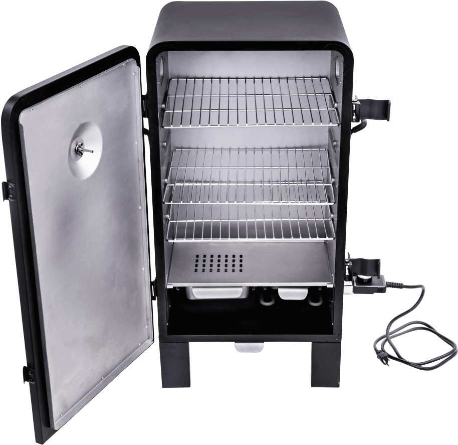 Electric Smoker Open Door PNG