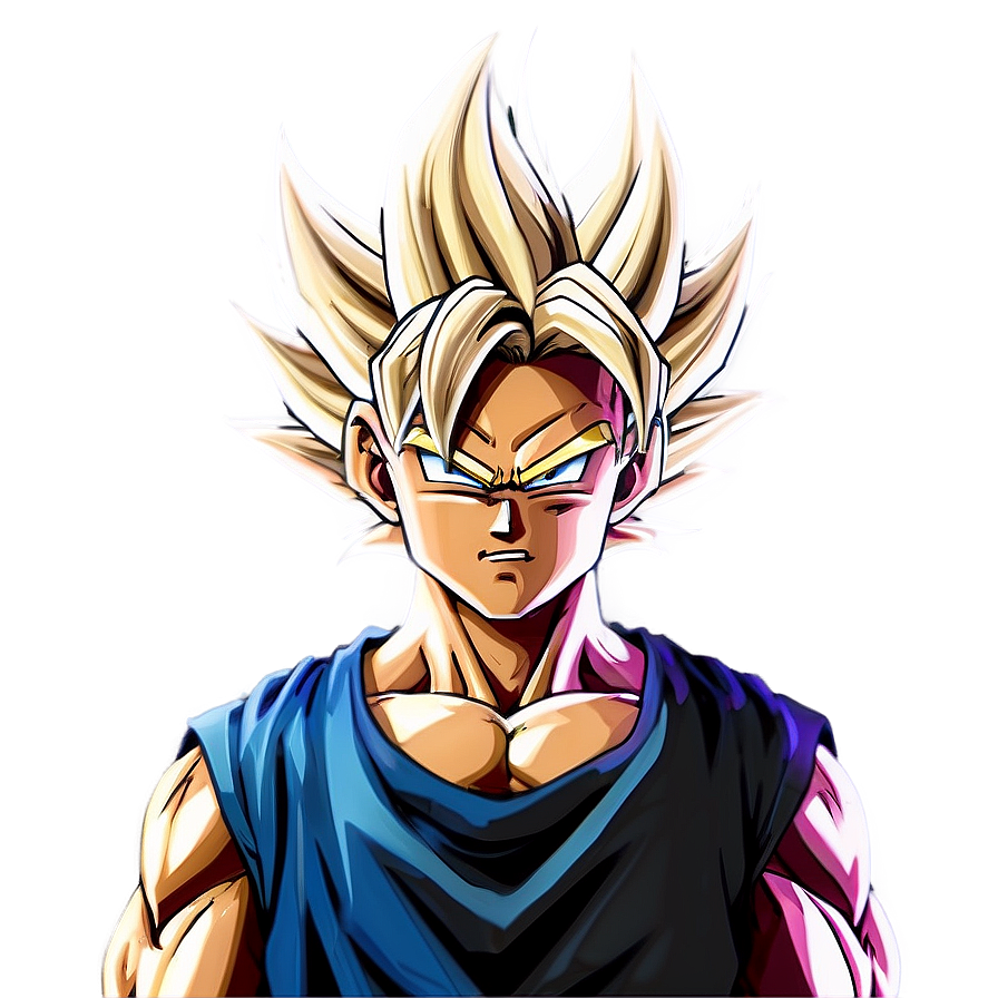 Electric Super Saiyan Hair Png 06122024 PNG