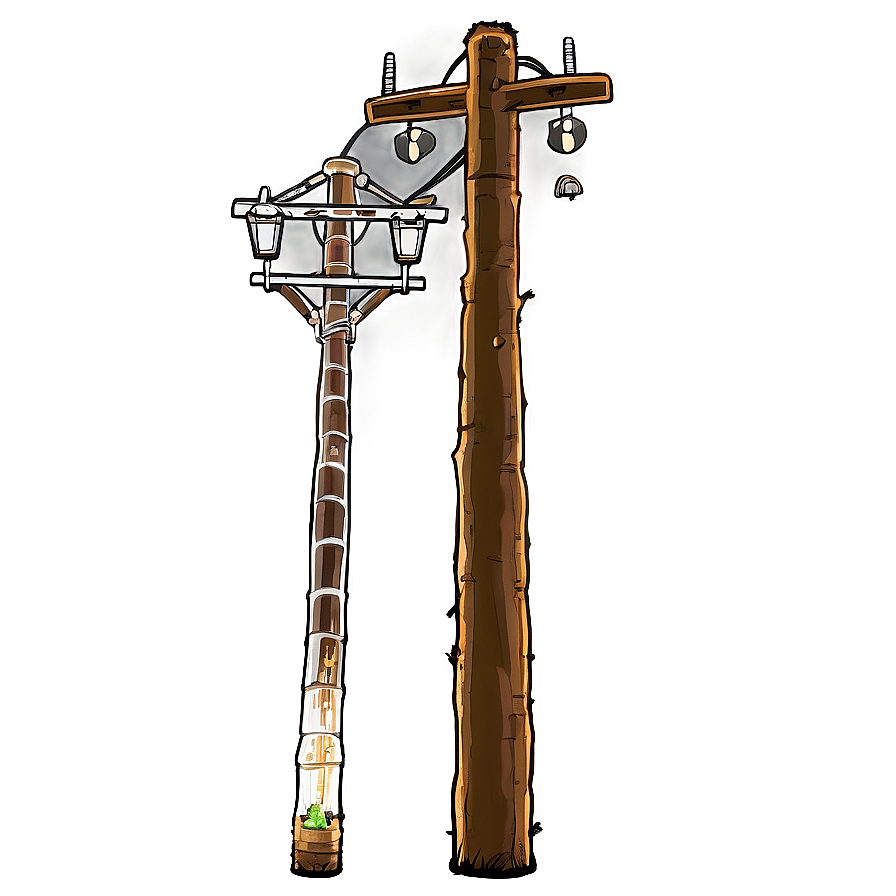 Electric Telephone Pole Png 14 PNG