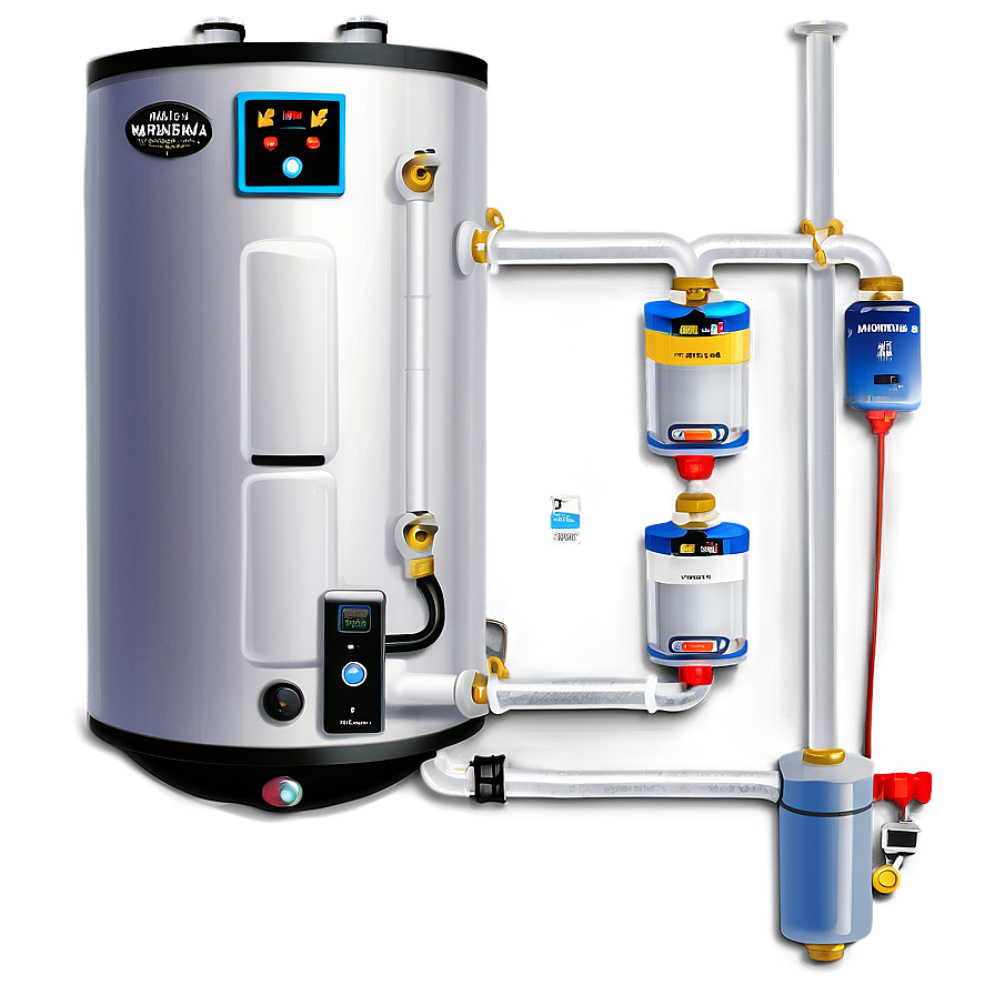 Electric Water Heater Setup Png 06262024 PNG