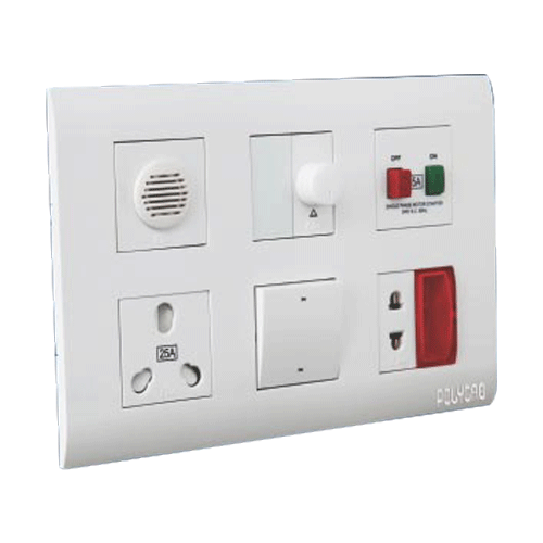 Electrical Control Panel Switches PNG