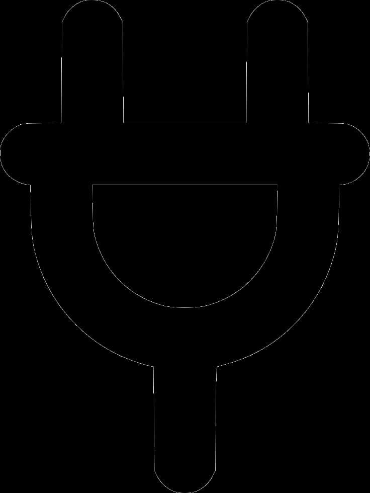 Electrical Plug Silhouette PNG