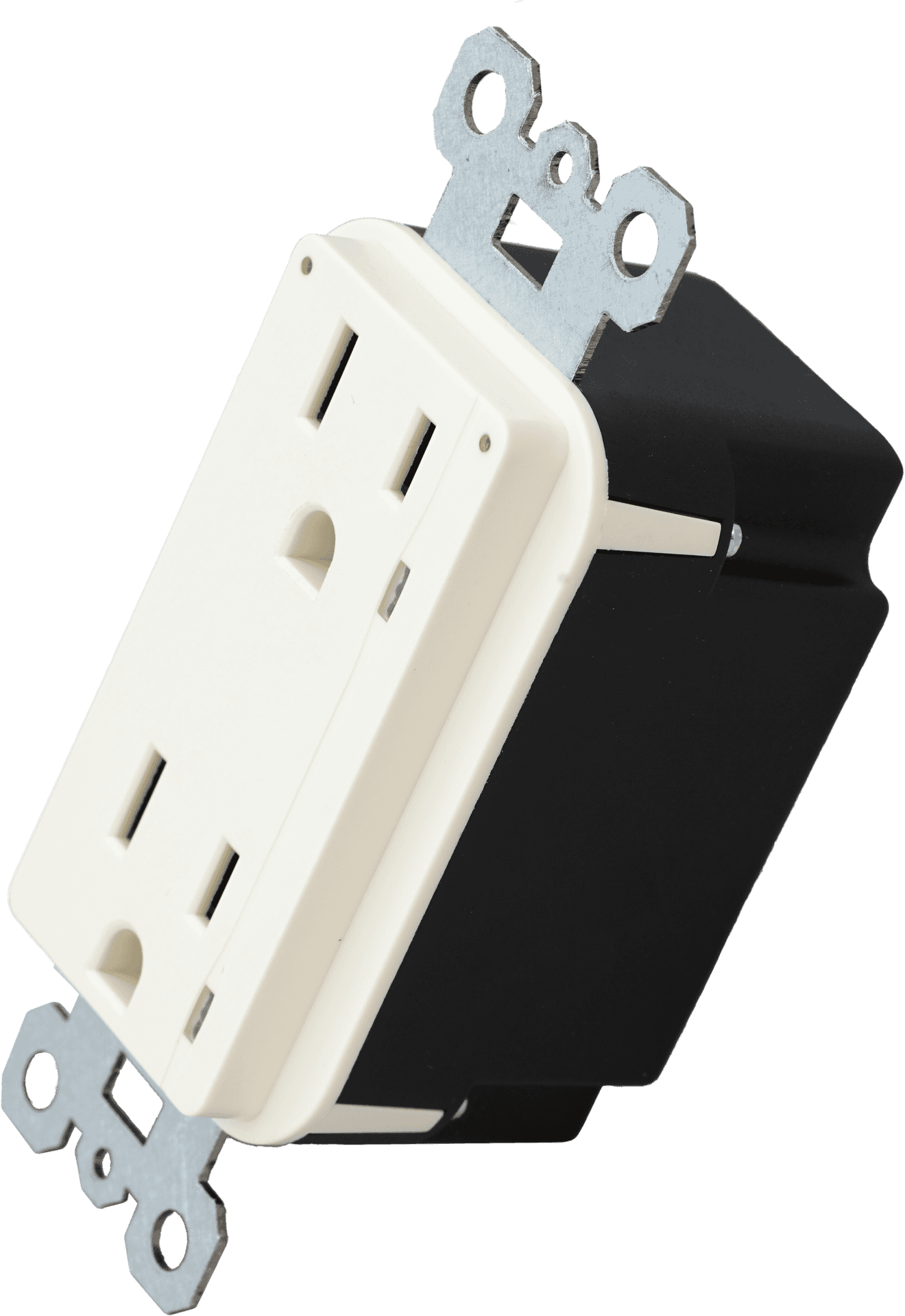 Electrical Wall Outlet Isolated PNG