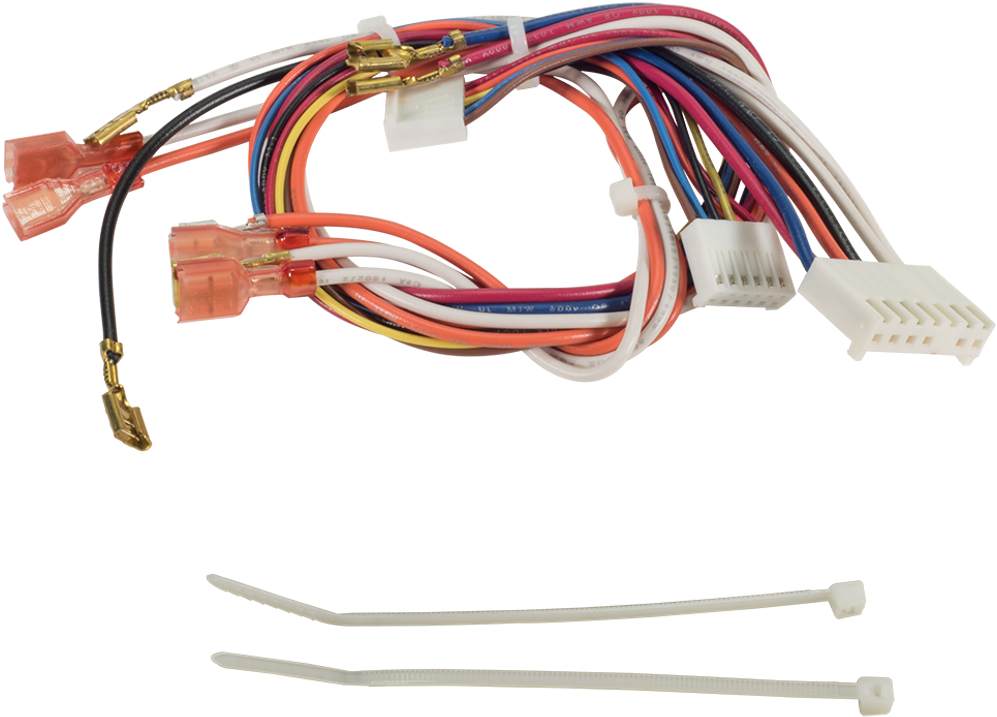 Electrical Wiring Harnessand Cable Ties PNG