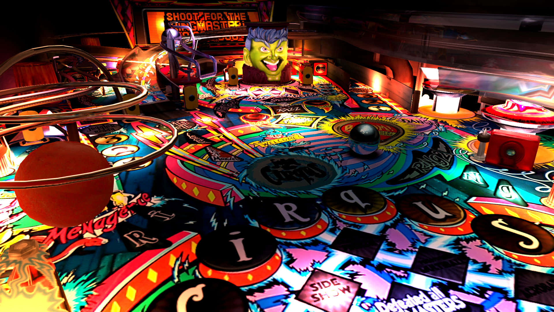 Electrifying Pinball Machine Gameplay Wallpaper