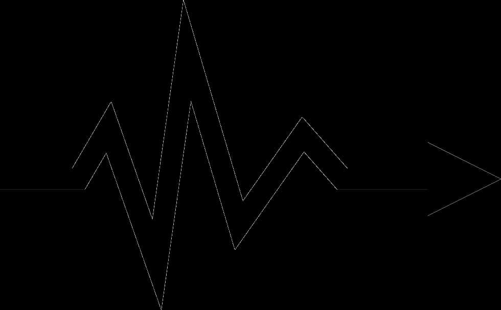 Electrocardiogram Heartbeat Pattern PNG