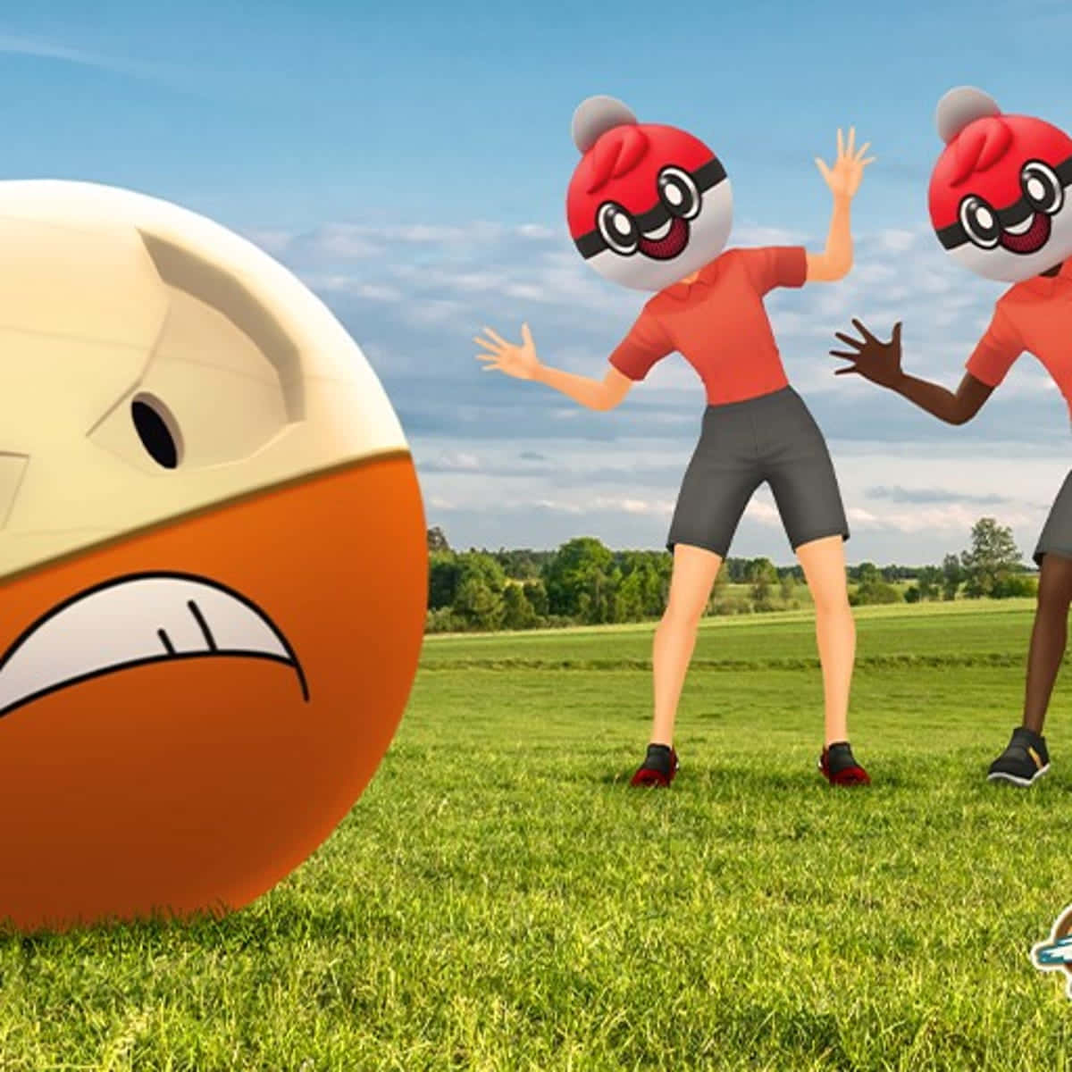 Electrode With People Wallpaper