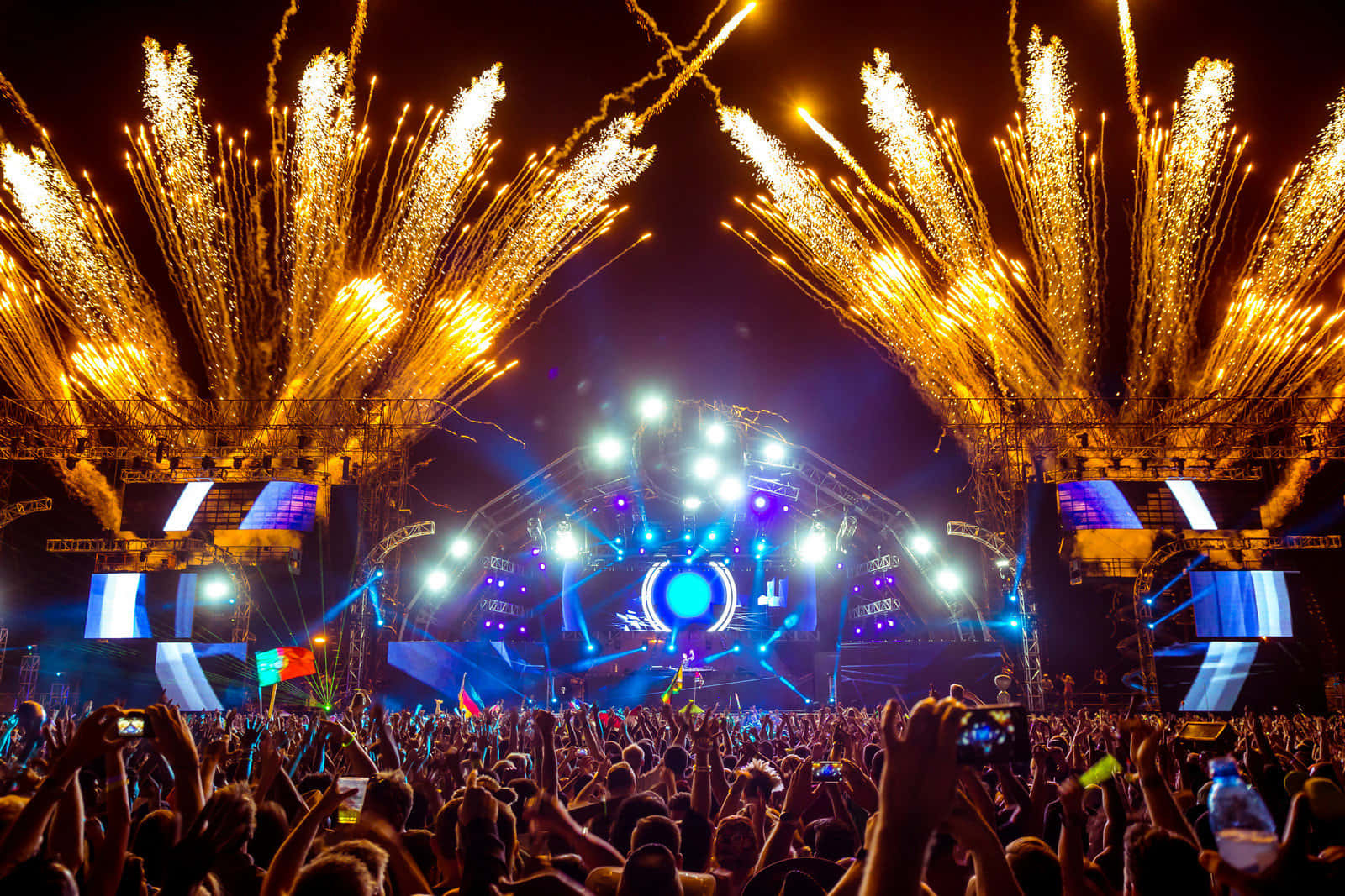 Get ready to dance to the beat of Electronic Dance Music Wallpaper