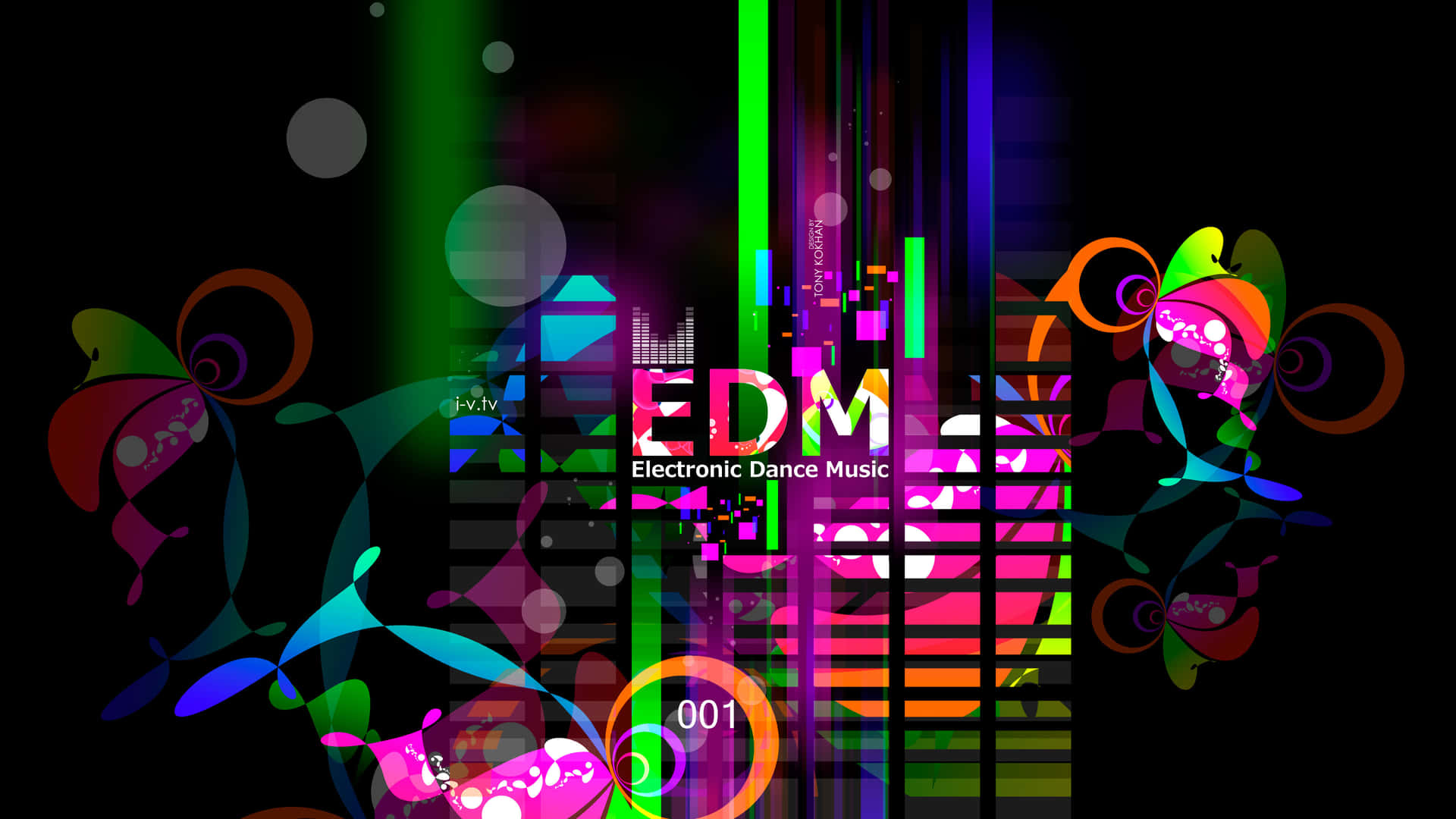 Feel the rhythm of Electronic Dance Music Wallpaper