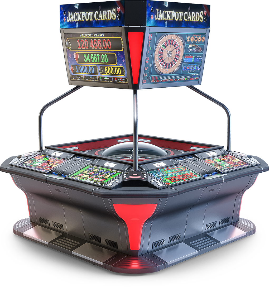 Electronic Roulette Table Jackpot Display PNG