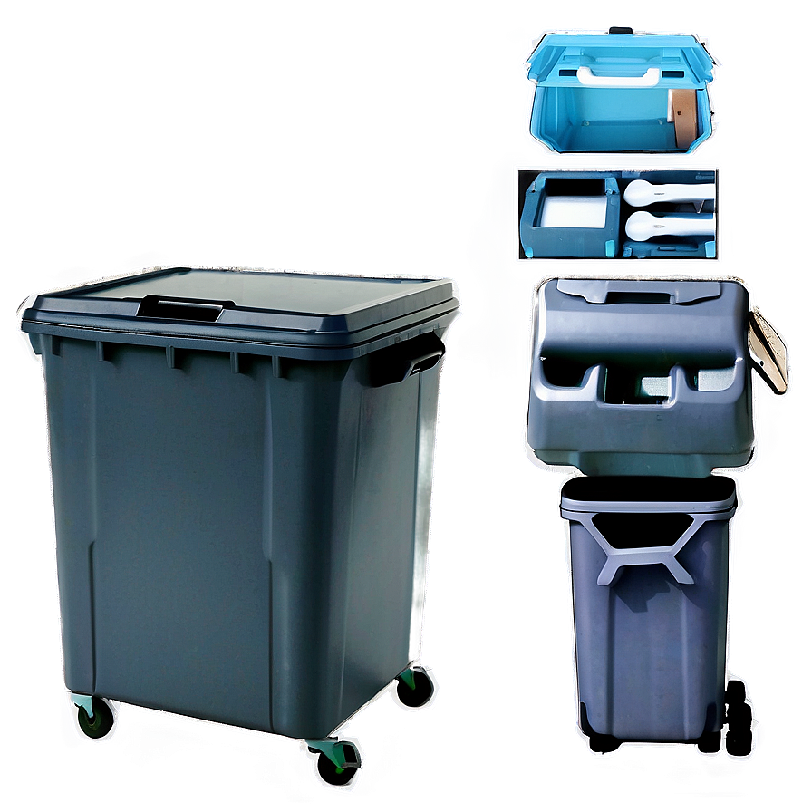 Electronic Trash Bin Snapshot Png 05252024 PNG