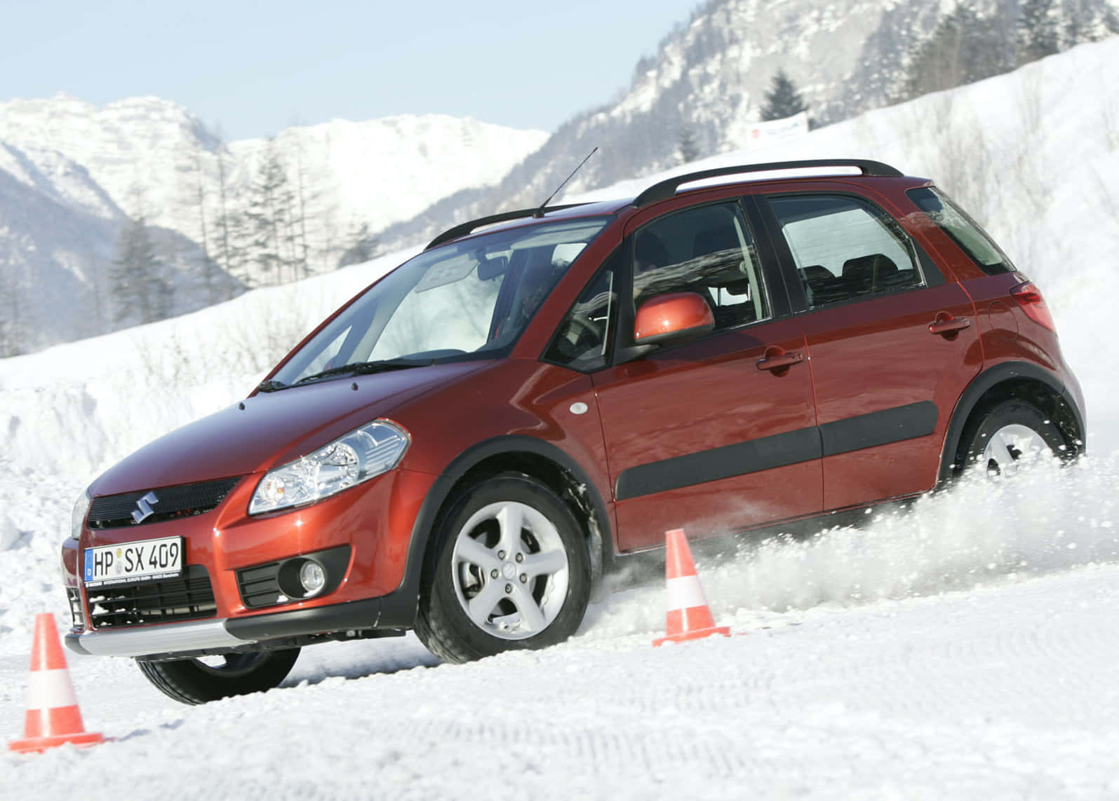 Elegance In Motion - Suzuki Sx4 Crossover Wallpaper